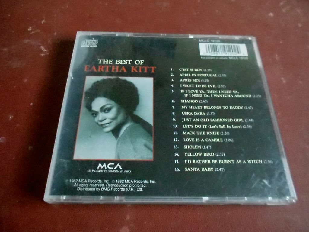 Eartha Кitt The Best CD фирменный б/у - фото фото фото 1