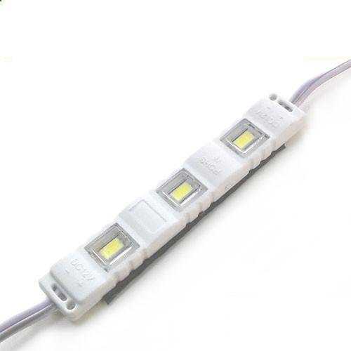 Светодиодный LED модуль smd 5730-3 W IP65 с линзой холодный - фото фото фото 0