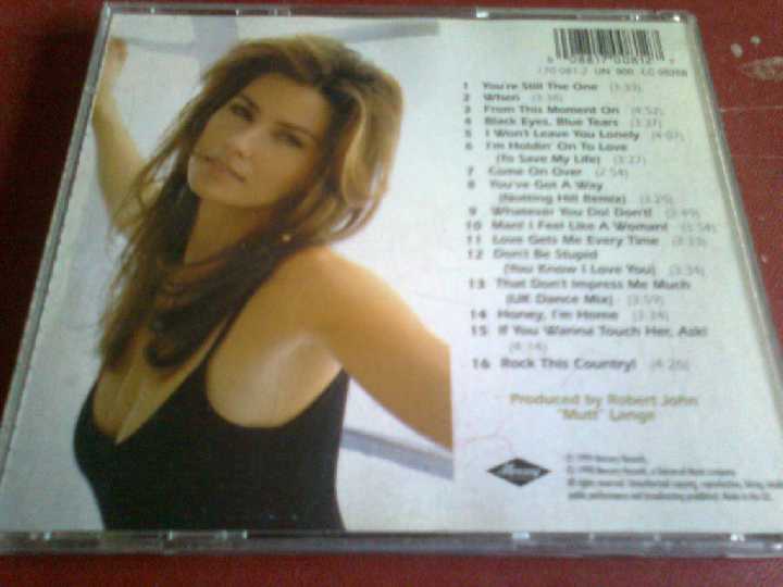 ShaniaTwain Come On Over CD фирм б/у - фото фото фото 1