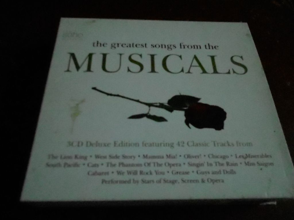 Musicals The Greatest Songs 3CD фирменный б/у - фото фото фото 0