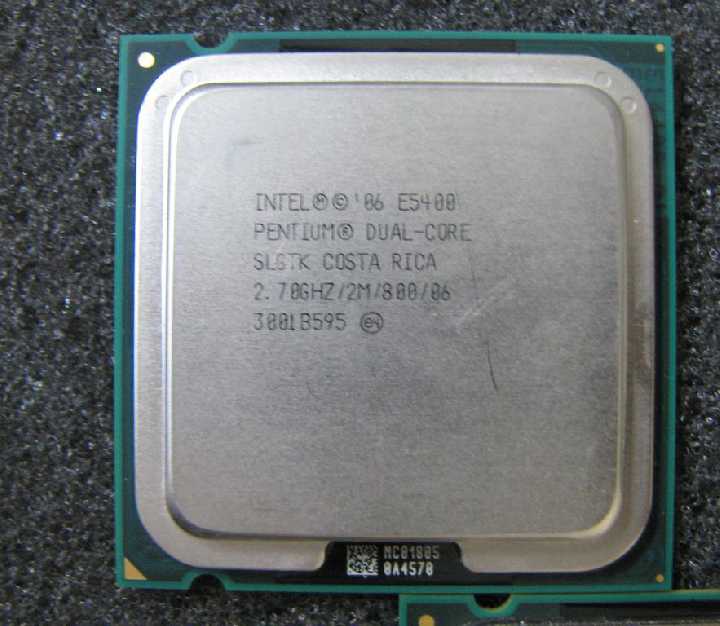 Продам процесор Intel Pentium E5300-5500 2.7/2.8 Ghz - socket 775   (№29) - фото фото фото 0