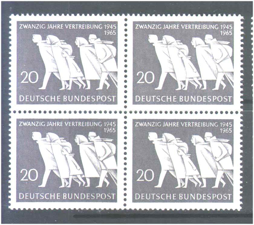 Германия  1965 г MNH - квартблок - фото фото фото 0