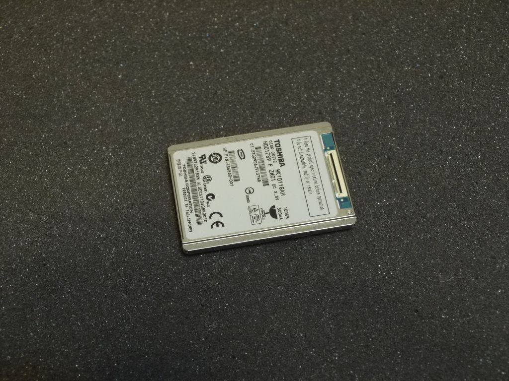 HDD 1.8" ZIF IDE Toshiba MK1011GAH 100GB - фото фото фото 0