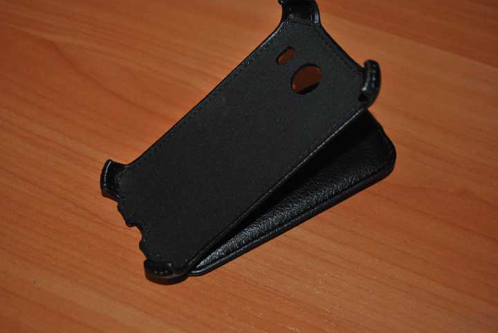 Чехол Vellini Samsung Ace 4 G313 флип книжка кожа - фото фото фото 4