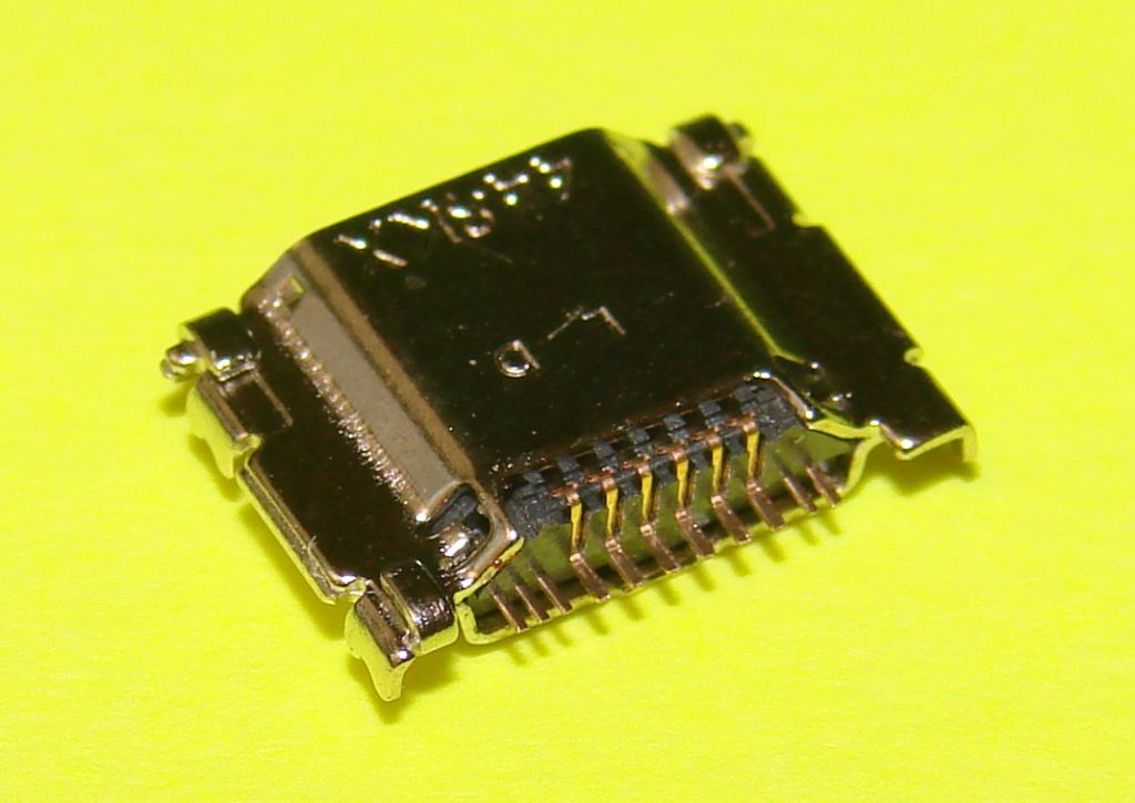 Гнездо разъем micro USB 11pin планшет телефон коннектор № 15 - фото фото фото 2