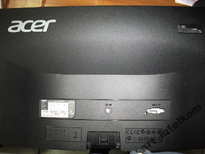 Корпус монитора Acer G206HQL - фото фото фото 1