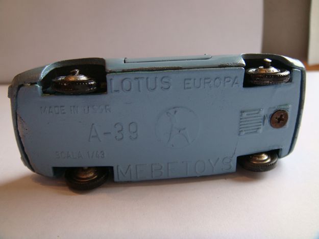 1/43 LOTUS EUROPE ремейк. РАРИТЕТ. Номерная А-39. - фото фото фото 4