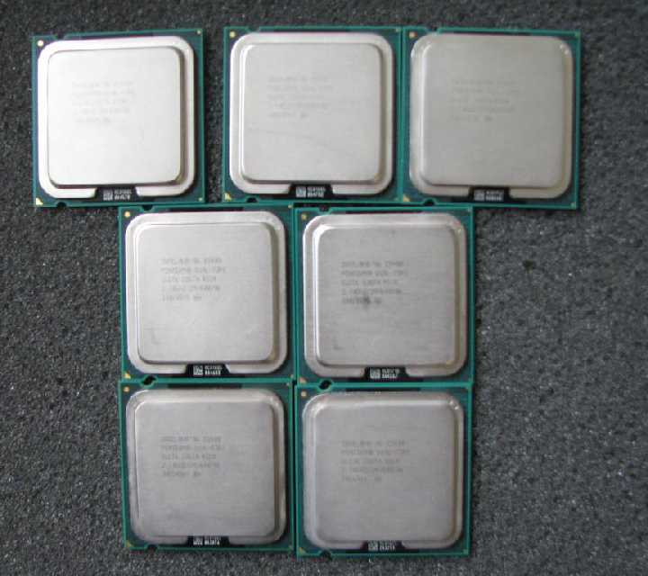 Продам процесор Intel Pentium E5300-5500 2.7/2.8 Ghz - socket 775   (№29) - фото фото фото 2