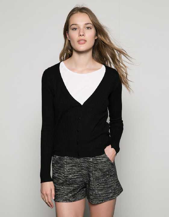 Кардиганы женские Bershka Испания разные цвета - фото фото фото 2