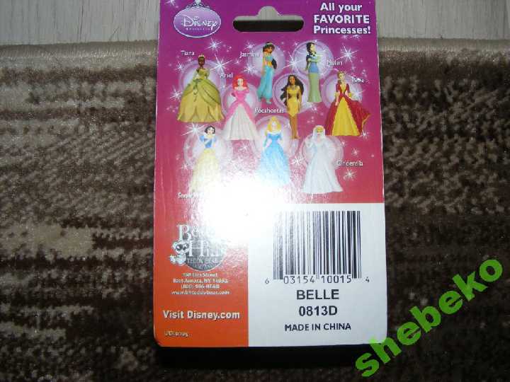 ИГРОВЫЕ ФИГУРКИ DISNEY принцесса BELLE, из США. - фото фото фото 1