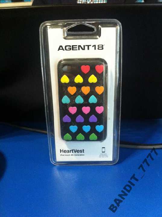 Чехол iPod Touch 4th-Agent18 Heart Vest Silicone - фото фото фото 3