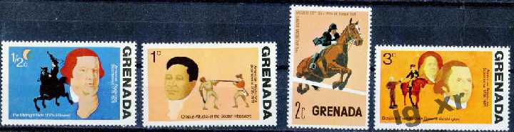 Гренада. Кони 1976 г.** - фото фото фото 0