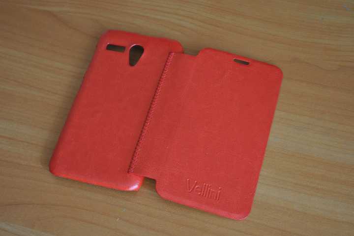 Чехол Vellini Lenovo A606 флип книжка кожа - фото фото фото 3