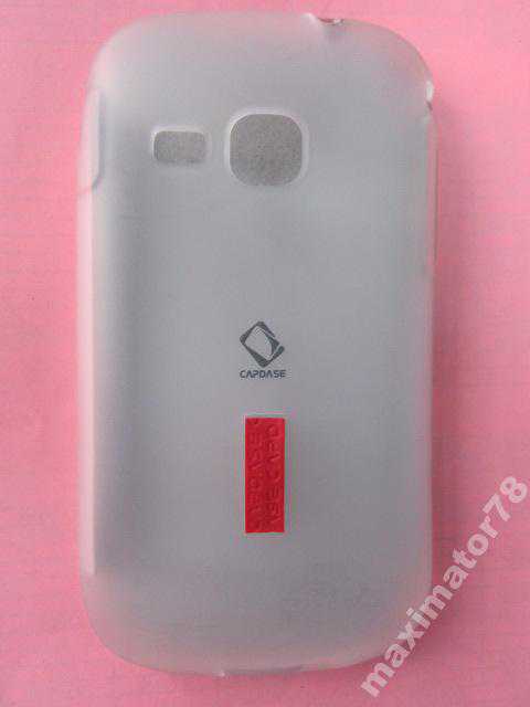 ЧЕХОЛ SAMSUNG S6500 MINI-2 CAPDASE SOFT JACKET бел - фото фото фото 1