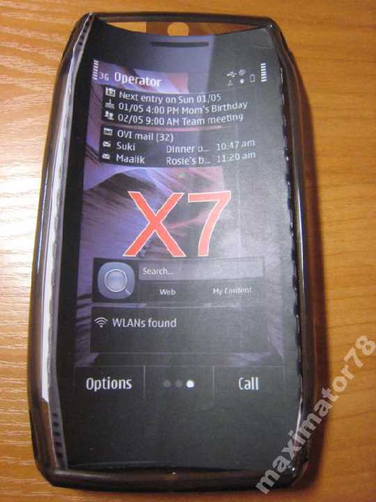 СИЛИКОН ЧЕХОЛ COVER NOKIA X7 - фото фото фото 0