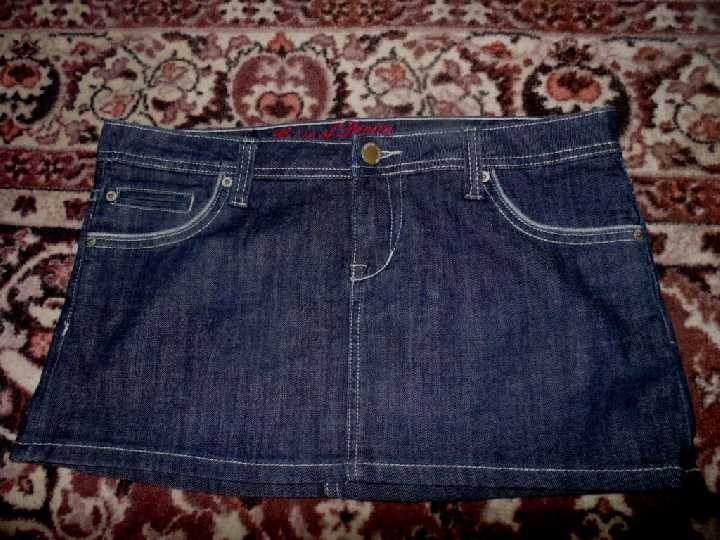 Джинсовая юбка Denim 46-48р - фото фото фото 0