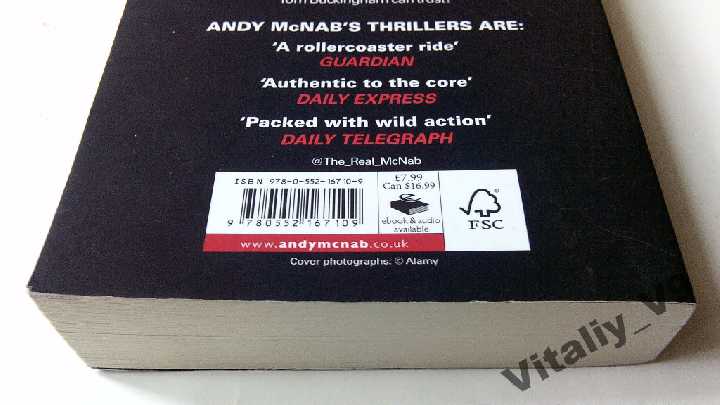Andy McNab. Fortress. На английском языке. - фото фото фото 2