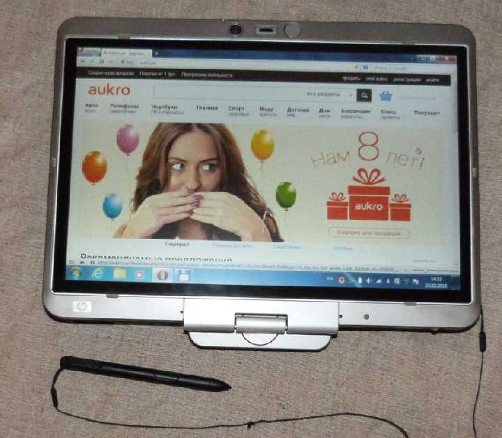 TabletPC 2730P: Core2duo 1.86GHz Win7, IPS, 120GB - фото фото фото 0