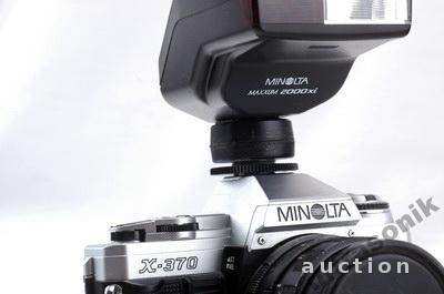 Aдаптер для фотовспышек Minolta AF - Minolta MD FS-1200 Japan Вживане - фото фото фото 0