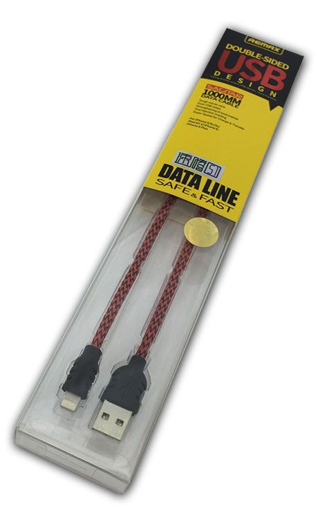 USB кабель Дата кабель Remax Nylon iPhone 5 - фото фото фото 3