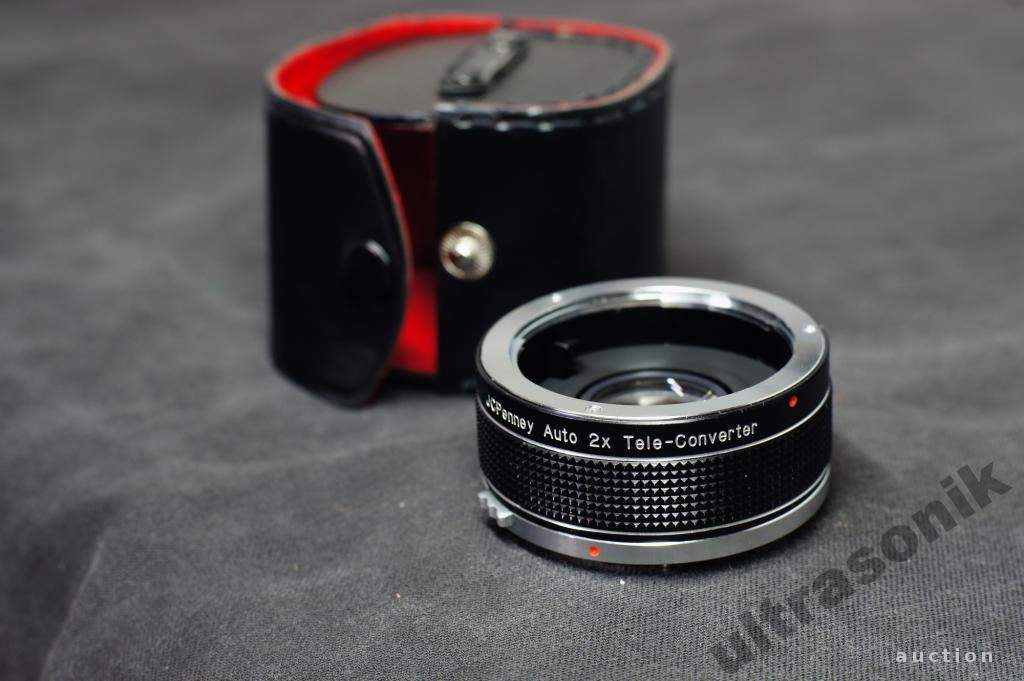 Телеконвертер Olympus OM JCPenney x2 Auto MC Вживане - фото фото фото 2