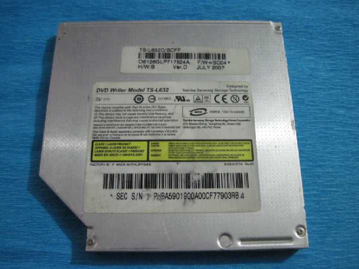 DVD-RW Samsung TS-L632 IDE - фото фото фото 0