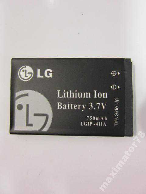 АККУМУЛЯТОР БАТАРЕЯ LG IP-430N GS290 GU200 GS390 - фото фото фото 1
