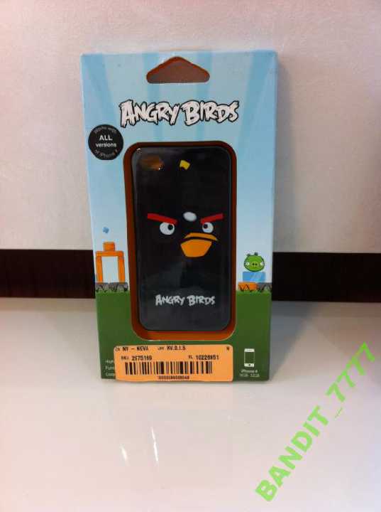 Чехол Angry Birds for iphone 4/4s - фото фото фото 1