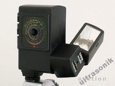 Фотовспышка Sunpack 411 Auto Turistor Japan ведущее 45ед. Вживане - фото фото фото 3