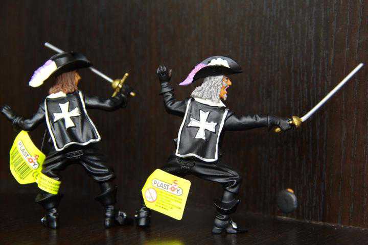 набор ТРИ МУШКЕТЕРА и остальные 75-80мм PLASTOY Франция - фото фото фото 4
