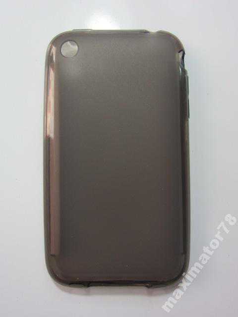 ЧЕХОЛ COVER Apple iPhone 3G 3Gs сер мат - фото фото фото 1