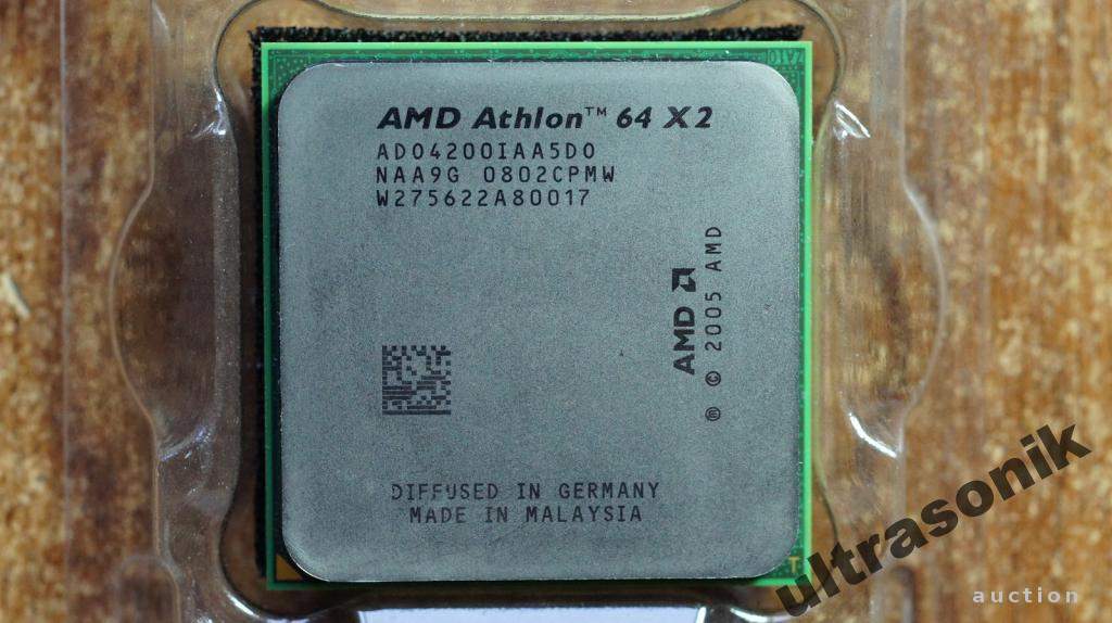 socket AM2 AMD Athlon 64 X2 4200+ ADO4200IAA5DO Вживане - фото фото фото 0