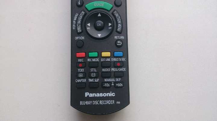 ПУЛЬТ ДУ N2QAYB000616 ДЛЯ BLU-RAY DISC RECORDER PANASONIC IR6 - фото фото фото 2