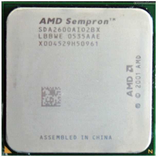 s754 AMD Sempron 2600+   (SDA2600AIO2BX) - фото фото фото 0