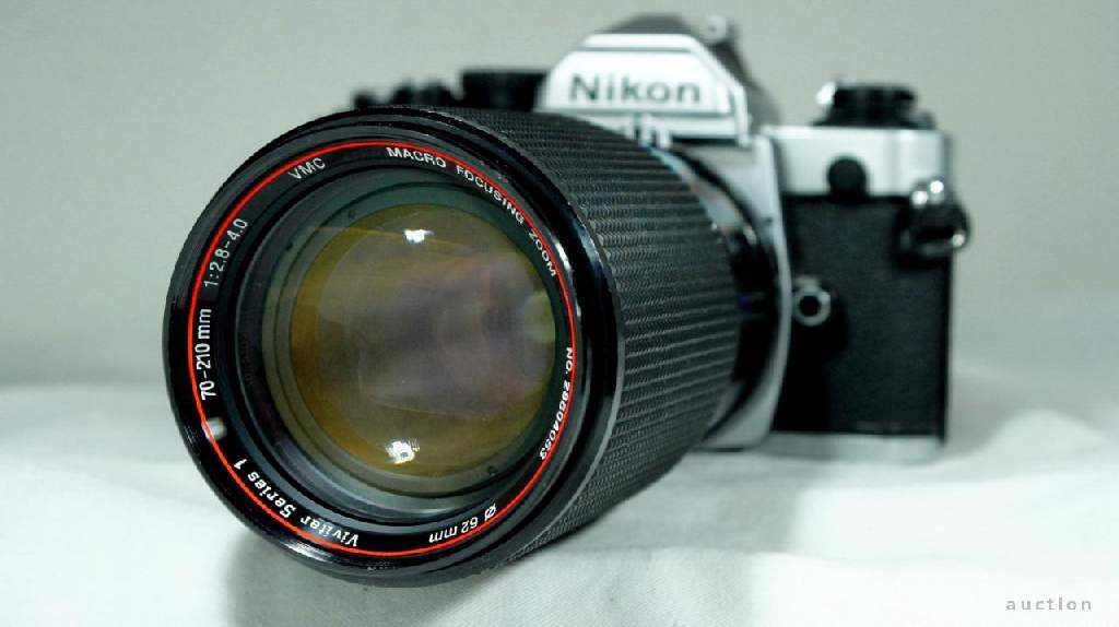 Об'єктив Nikon Ai-s телеобъектив Vivitar Series 1 VMC 70-210mm/2.8 Macro Ф62mm Вживане - фото фото фото 1