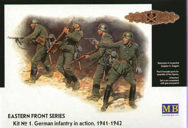 Master Box 3522 German Infantry, summer 1941 - фото фото фото 0