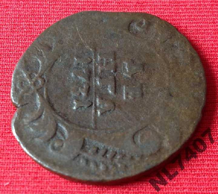 Денга 1731 Анна Ивановна Иоановна Деньга - фото фото фото 1