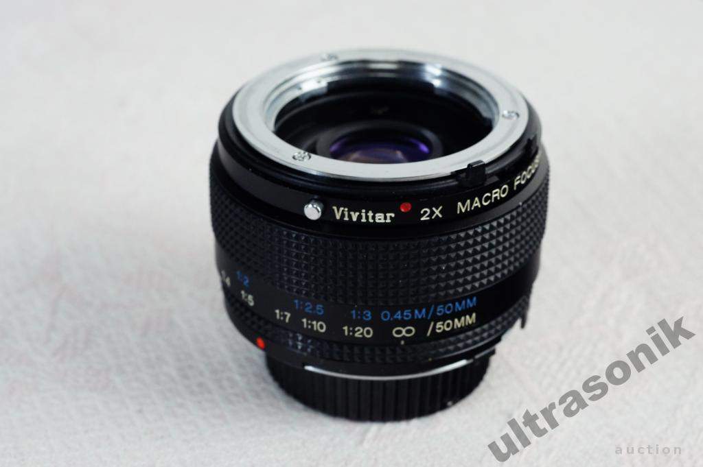 Конвертер Vivitar 2x Macro Focusing TeleConverter Minolta MD Вживане - фото фото фото 3