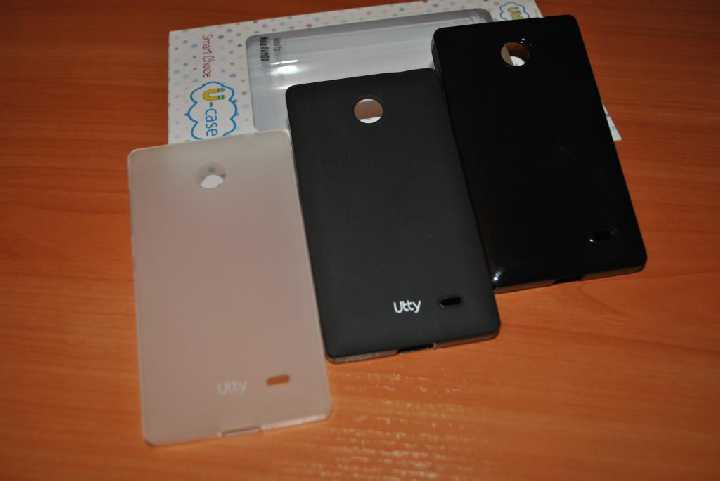Силиконовый чехол бампер Nokia X / A110 2 цвета - фото фото фото 2