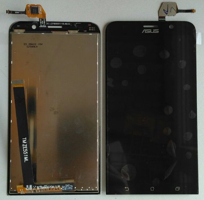 Модуль / Дисплей + тачскрин ASUS ZenFone 2 Laser ZE551ML Black - фото фото фото 0