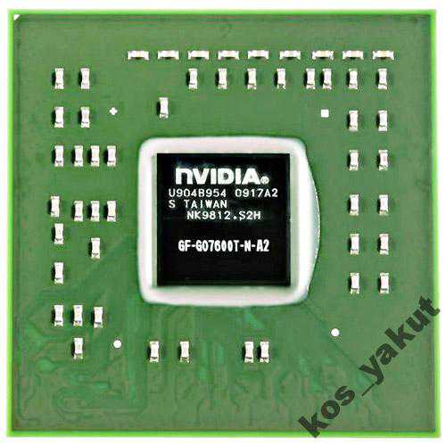 чип BGA nVidia GeForce GF-GO7600T-N-A2 2009+ New - фото фото фото 0
