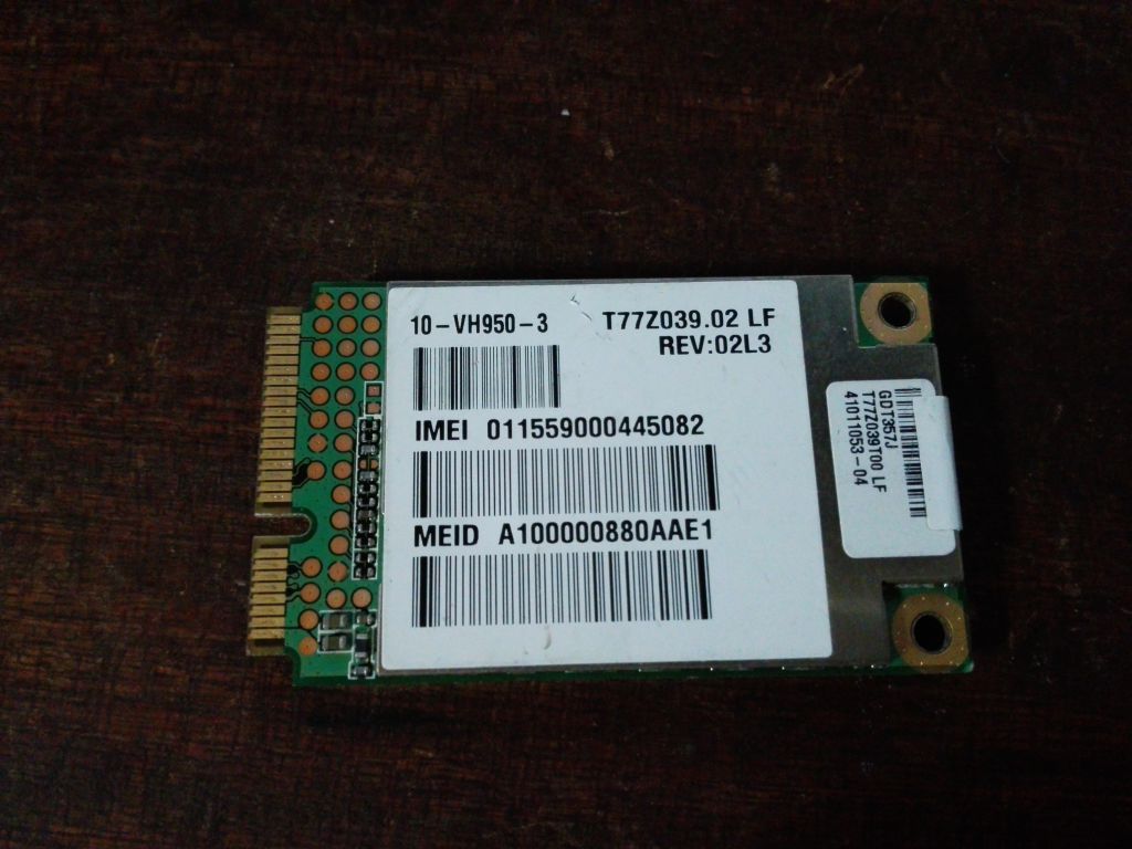 CDMA GSM модем Panasonic UNDP-1 GOBI miniPCI-E 2723A - фото фото фото 3