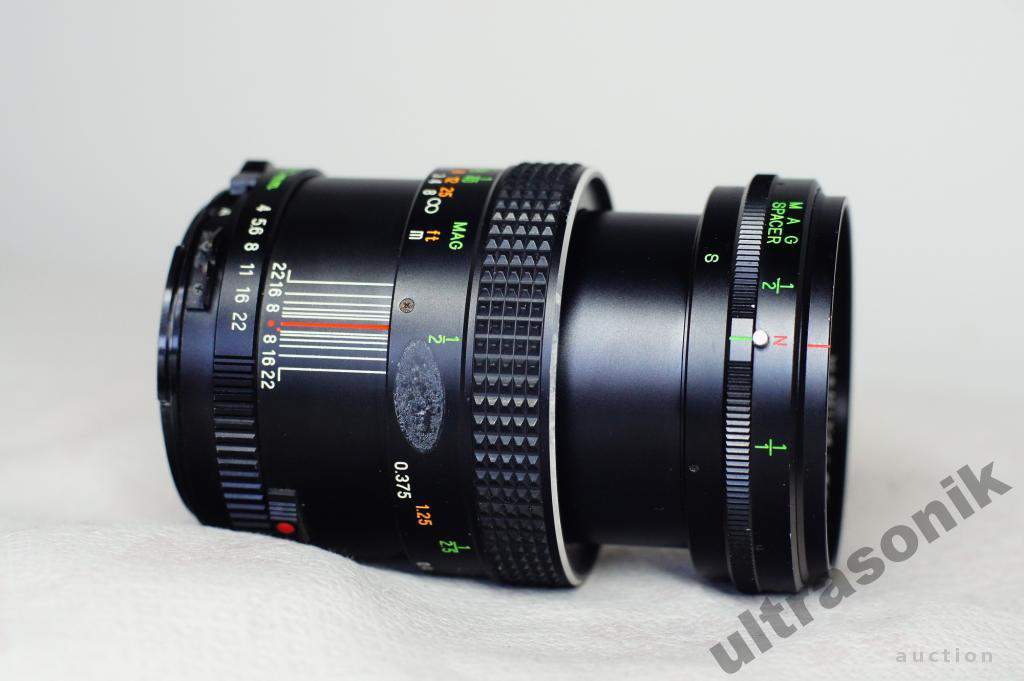 Среднеформатный макрообъектив Mamiya-Sekor C Macro 80mm/4,0     (645) Japan Вживане - фото фото фото 3