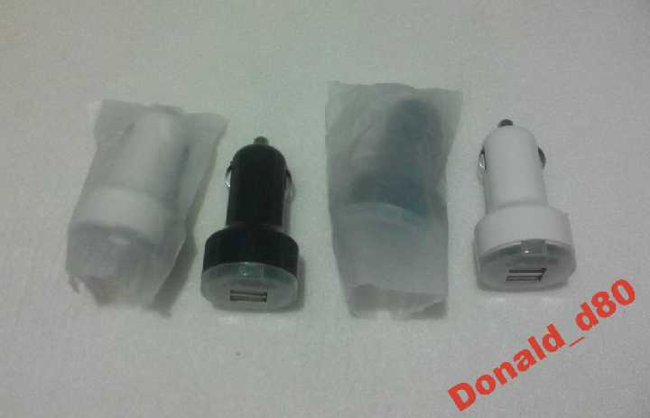 Автомобільна USB зарядка в прикурювач, 2 USB - фото фото фото 1