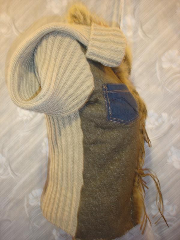 Теплая вязанная кофта--FREESOUL (-40%-wool)    10-12 р   ITALIA - фото фото фото 3