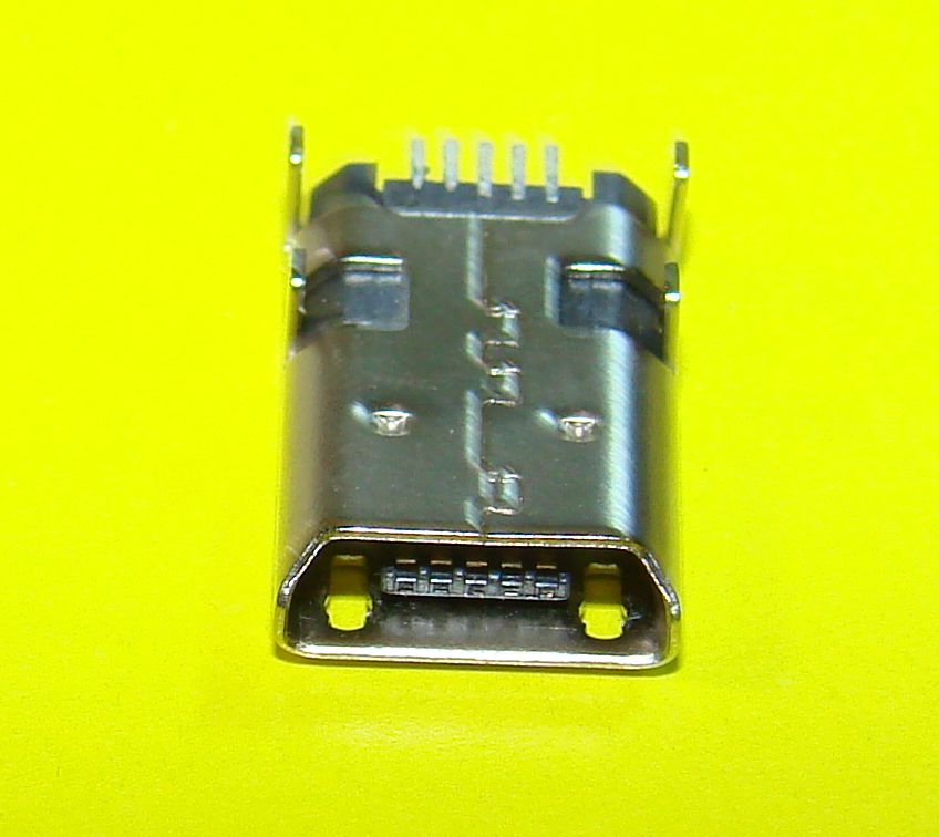 Гнездо разъем micro USB 5pin для ASUS коннектор № 18 - фото фото фото 2