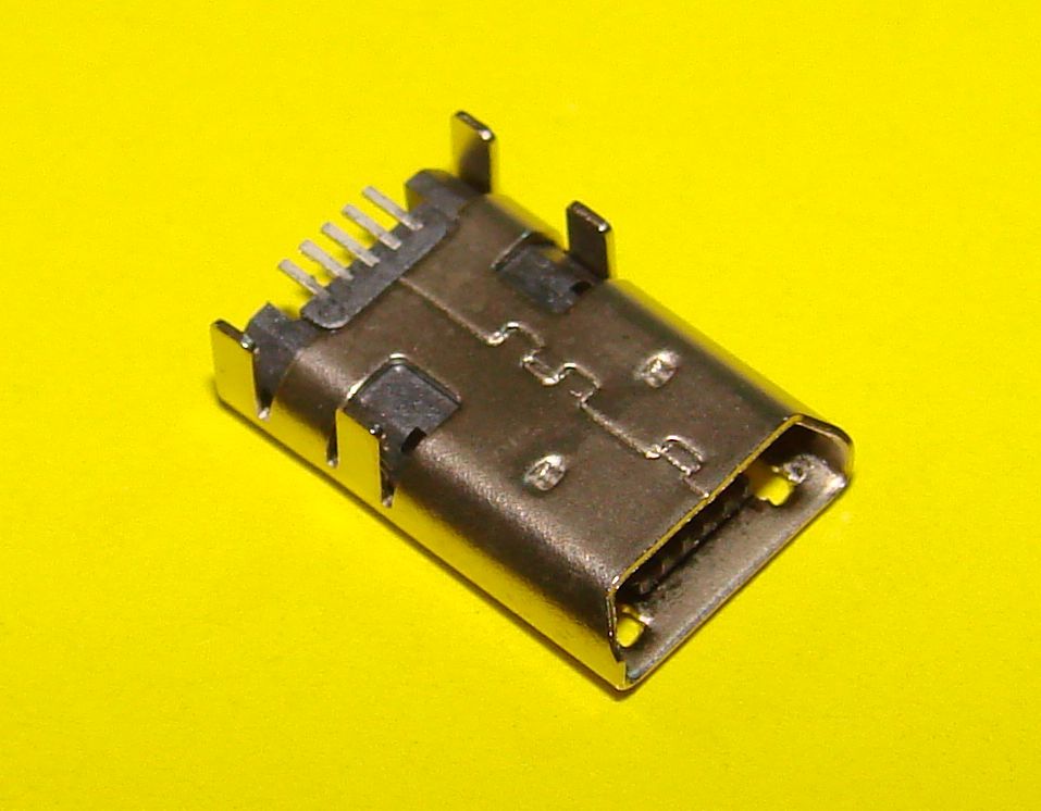 Гнездо разъем micro USB 5pin для ASUS коннектор № 18 - фото фото фото 0