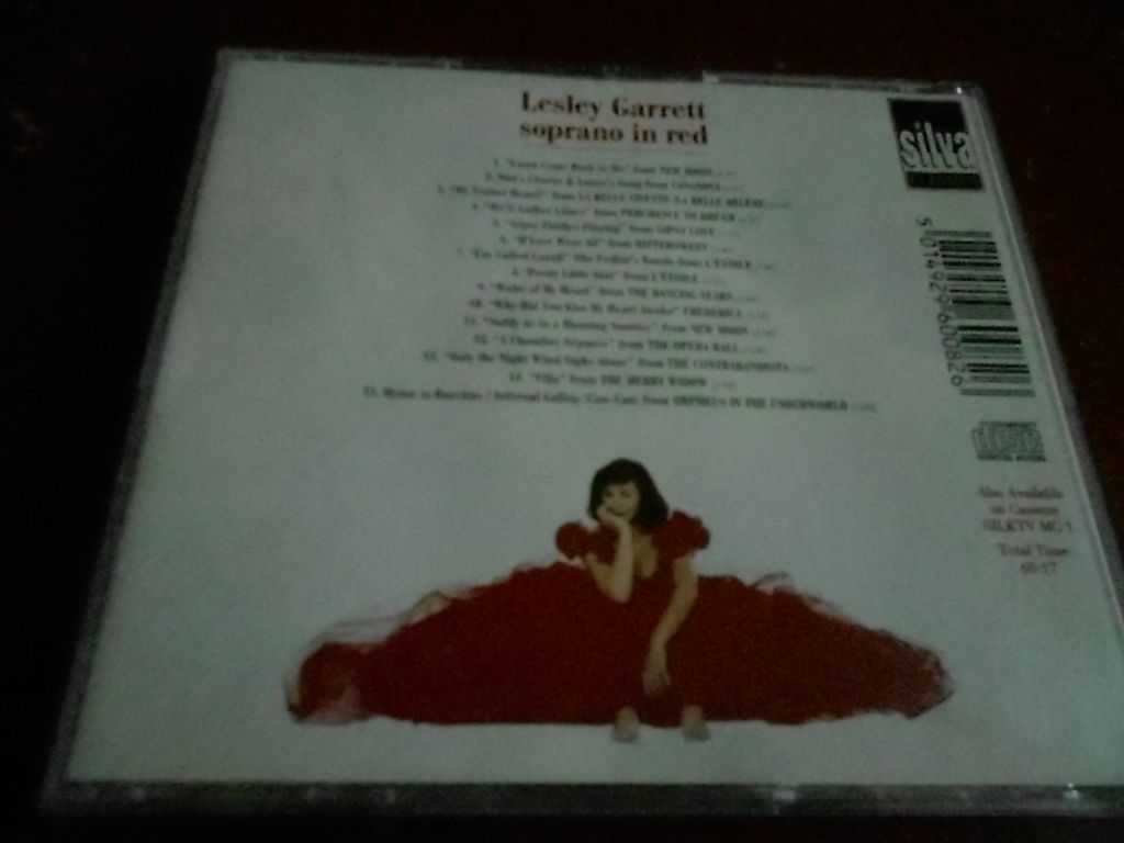 Lesley Garrett Soprano In Red CD фирменный б/у - фото фото фото 1