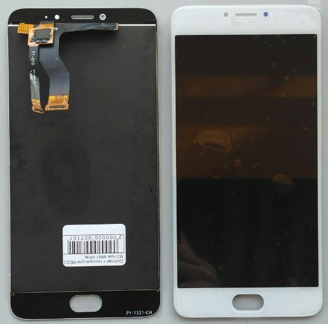 Модуль / Дисплей + тачскрин для MEIZU M3 NOTE M681 White - фото фото фото 0