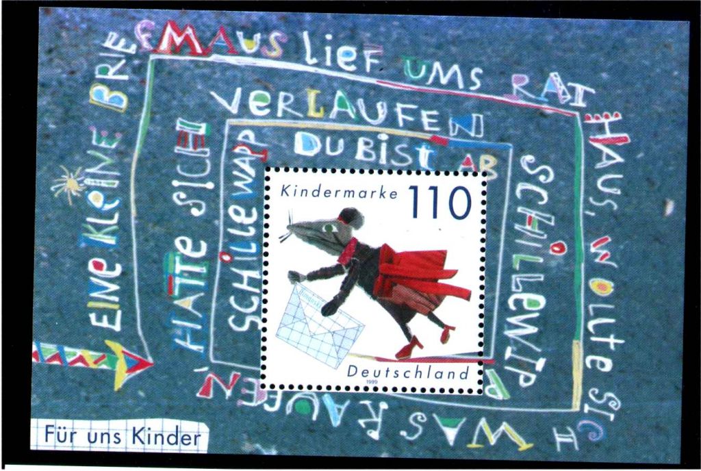 Германия 1999 г MNH - блок - фото фото фото 0